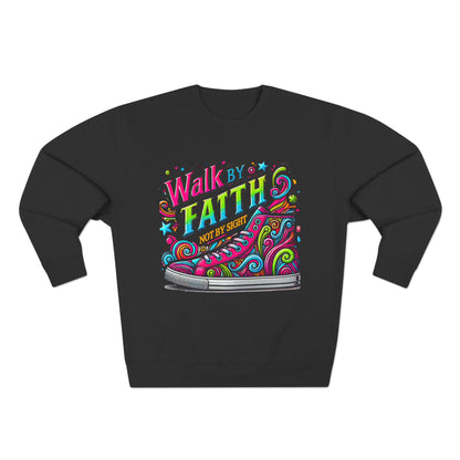 Unisex Crewneck Sweatshirt “ Walk by Faith”