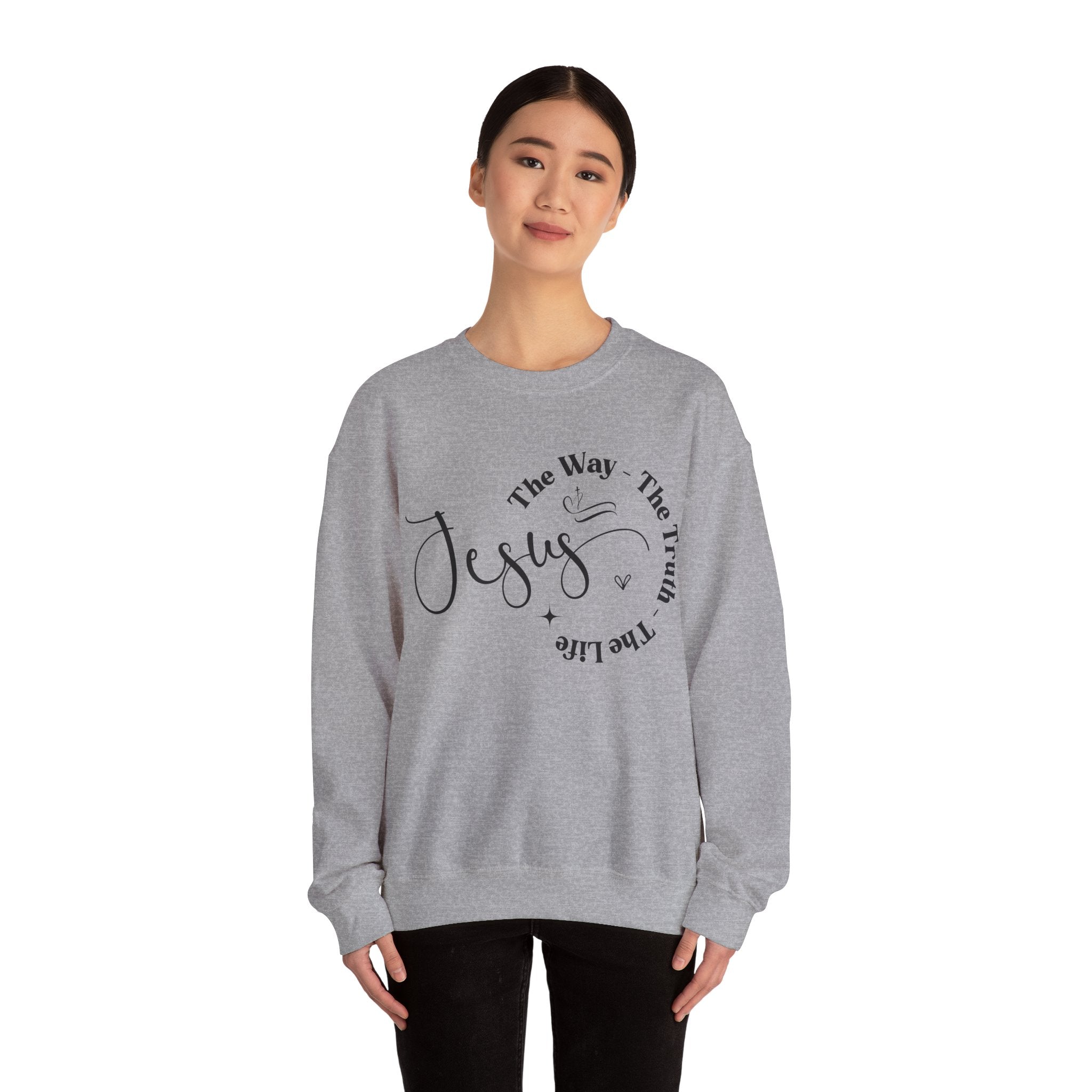 Jesus the Truth , Unisex Heavy Blend™ Crewneck Sweatshirt