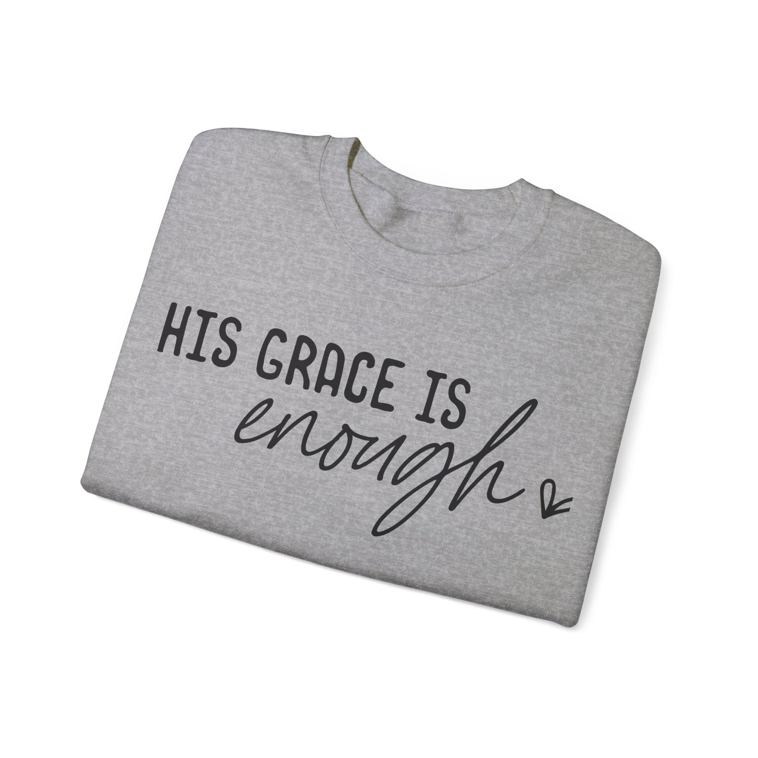 His Grace; Unisex Heavy Blend™ Crewneck Sweatshirt