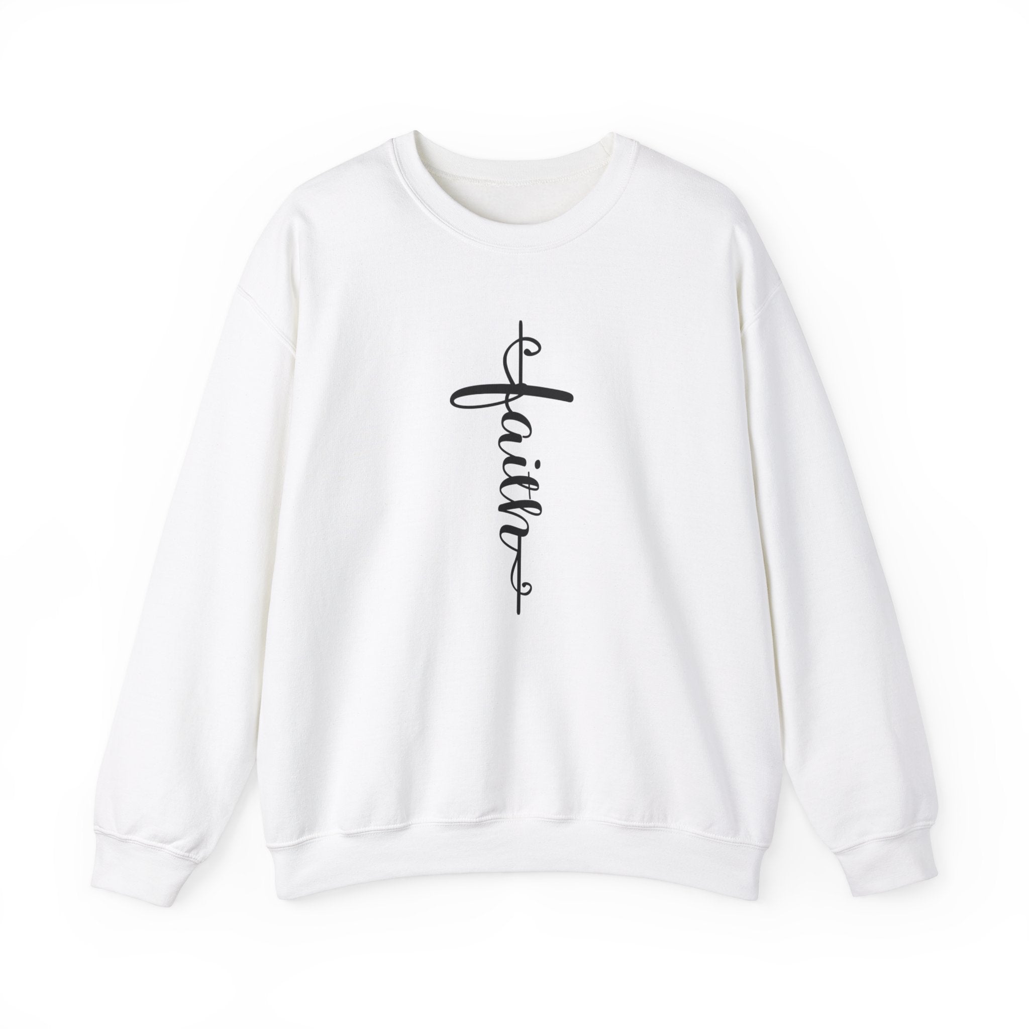 Faith, Unisex Heavy Blend™ Crewneck Sweatshirt