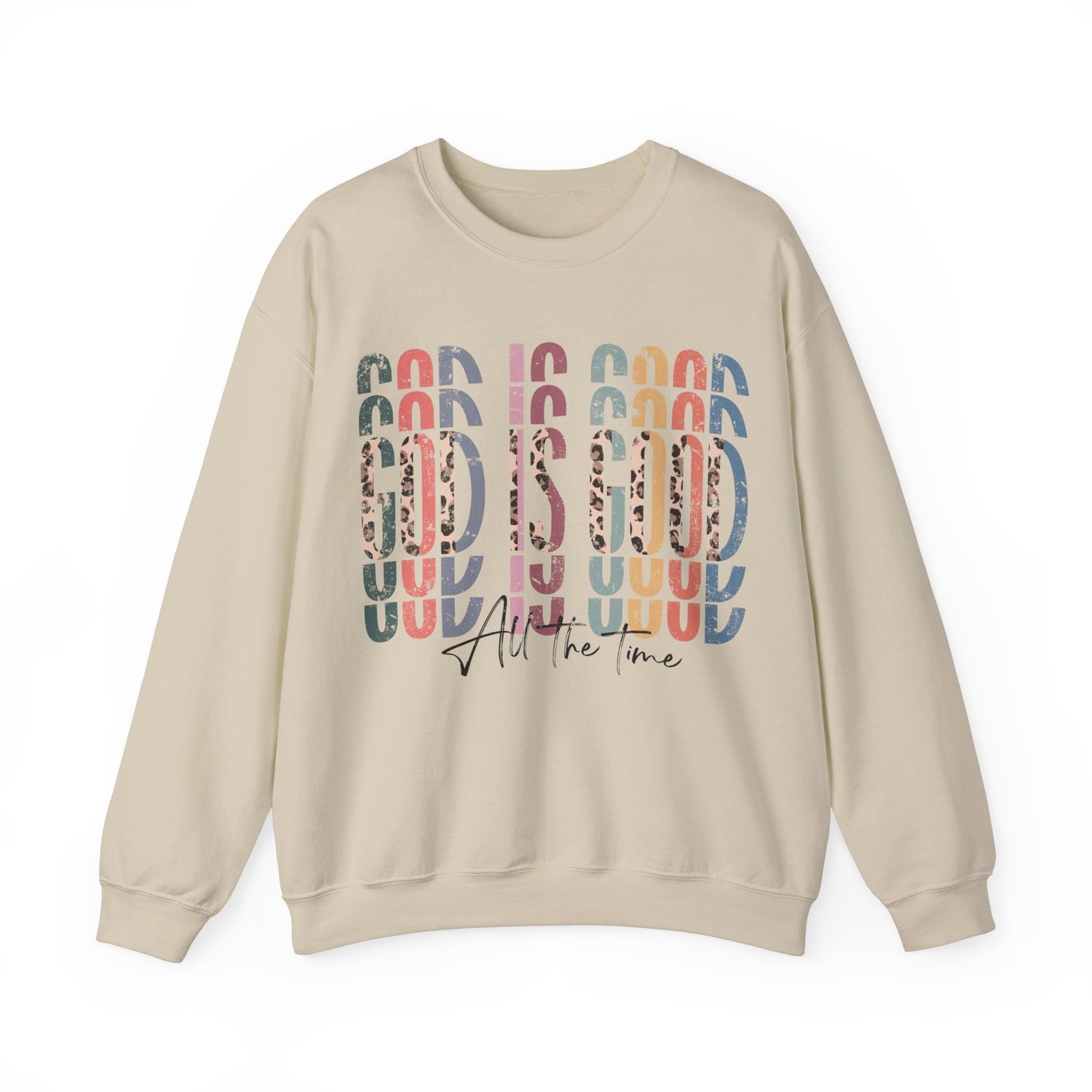 God is good, Unisex Heavy Blend™ Crewneck Sweatshirt