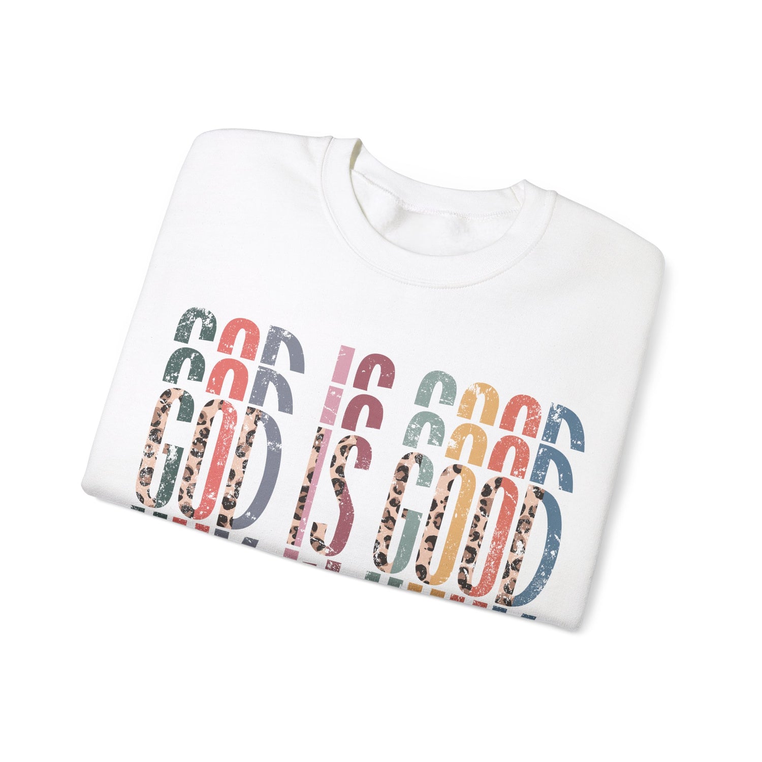 God is good, Unisex Heavy Blend™ Crewneck Sweatshirt