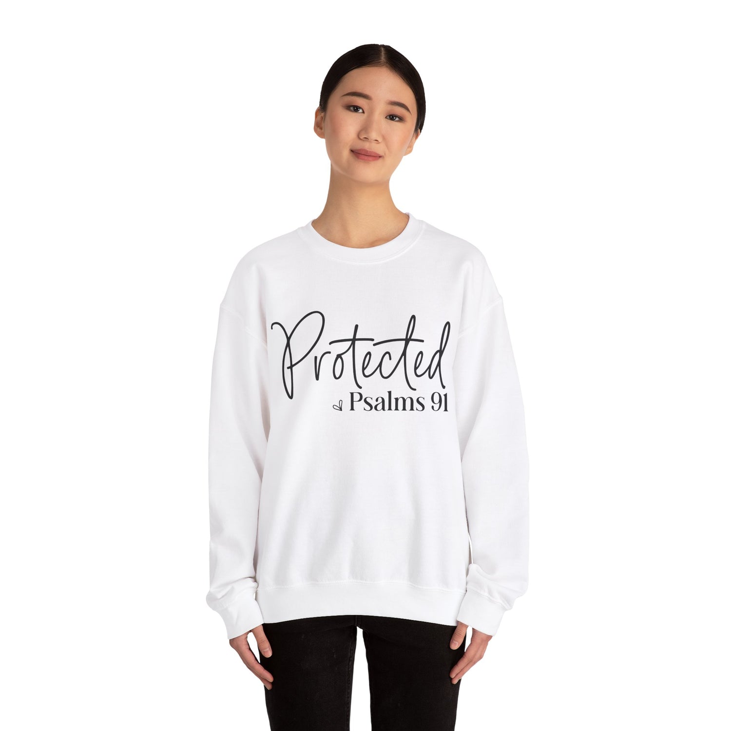 Protected; Unisex Heavy Blend™ Crewneck Sweatshirt