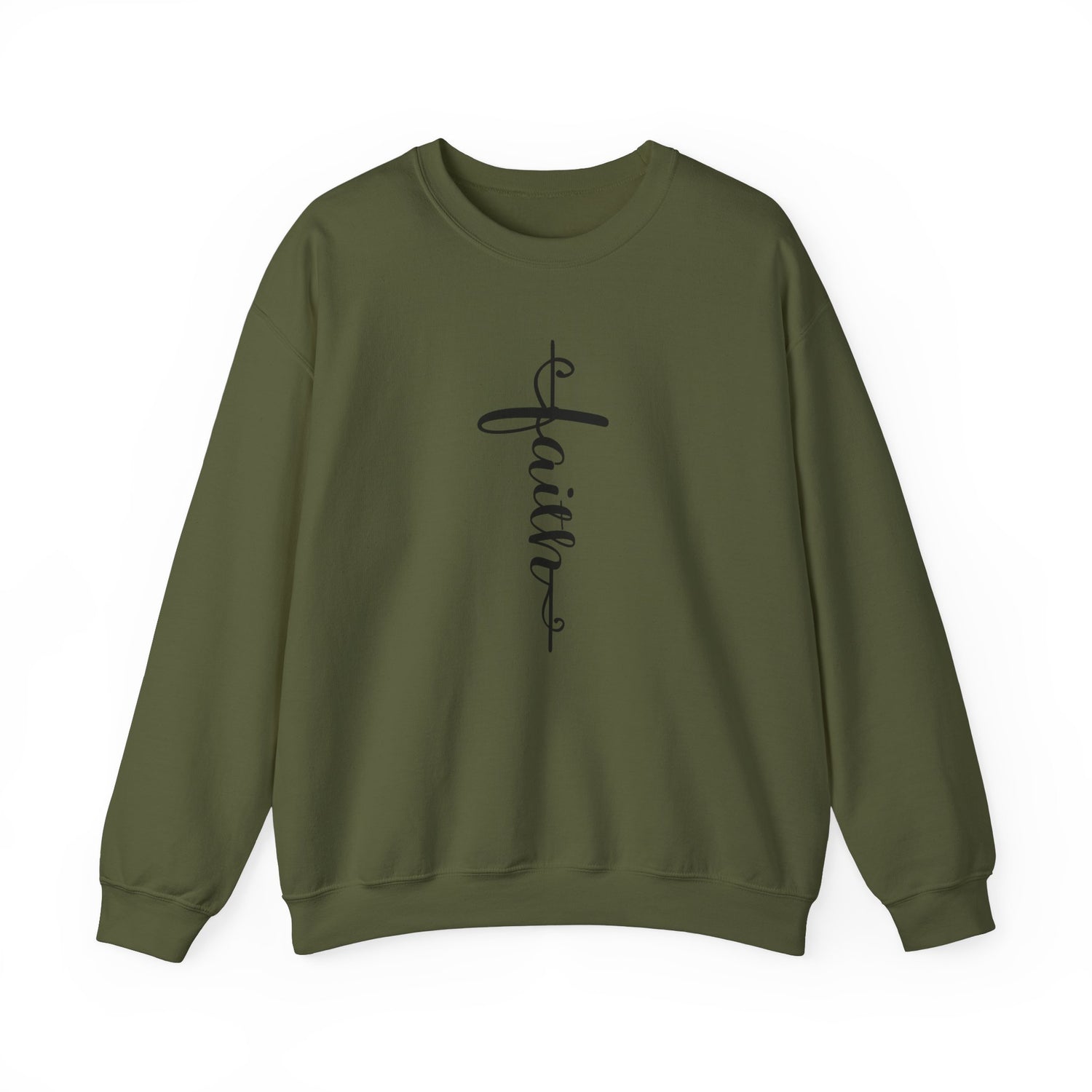 Faith, Unisex Heavy Blend™ Crewneck Sweatshirt