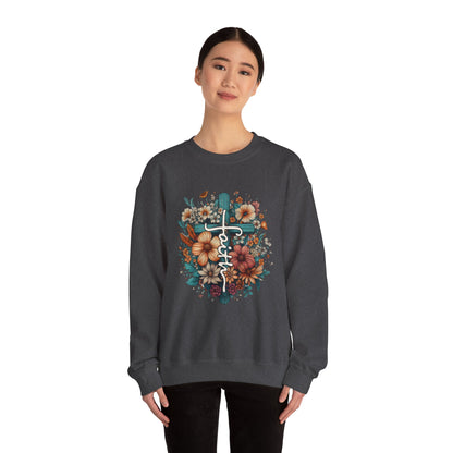 Faith Unisex Heavy Blend™ Crewneck Sweatshirt