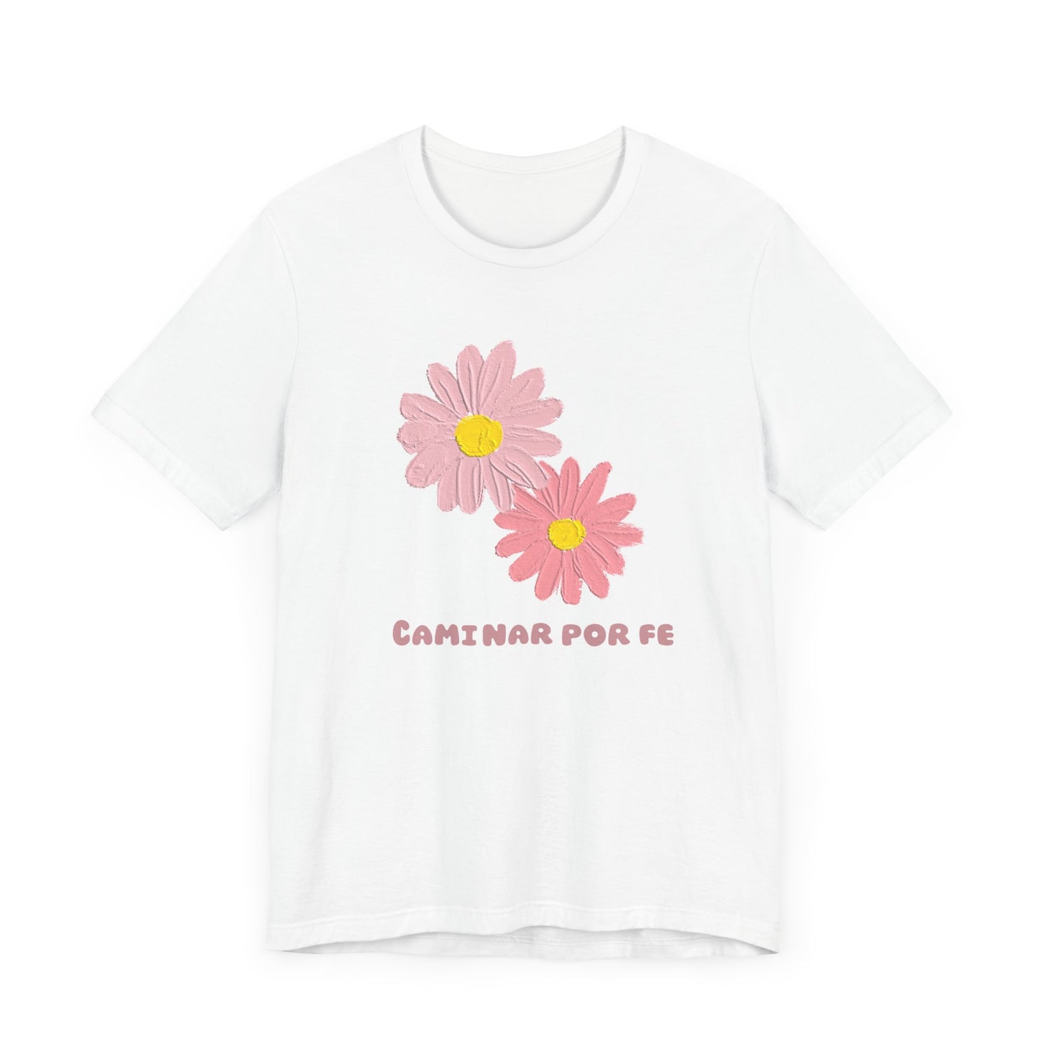 “ Caminar Por Fe”Unisex Jersey Short Sleeve Tee