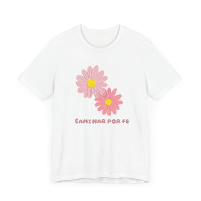 “ Caminar Por Fe”Unisex Jersey Short Sleeve Tee