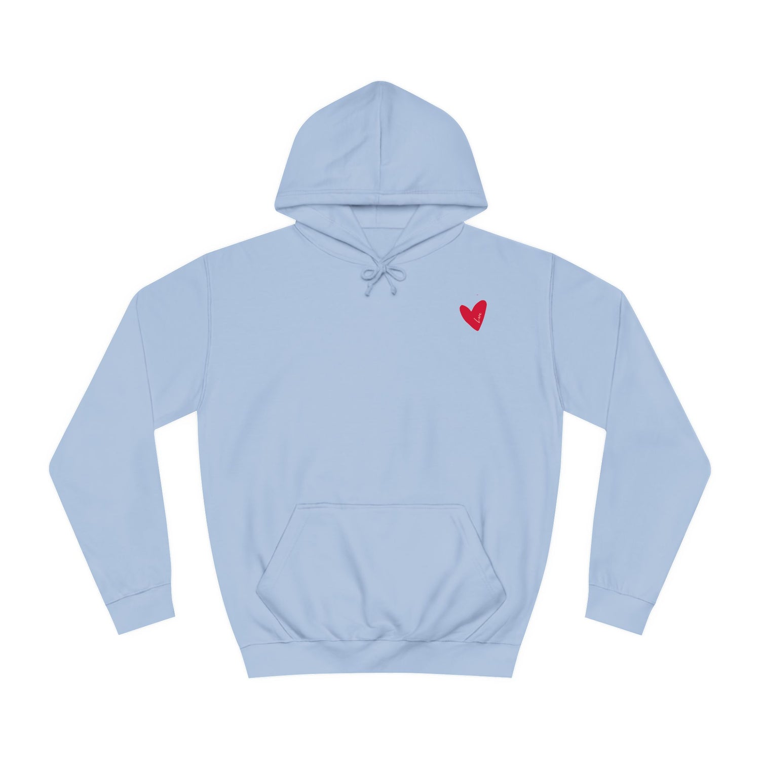 “ How He loves us”, Unisex College Hoodie