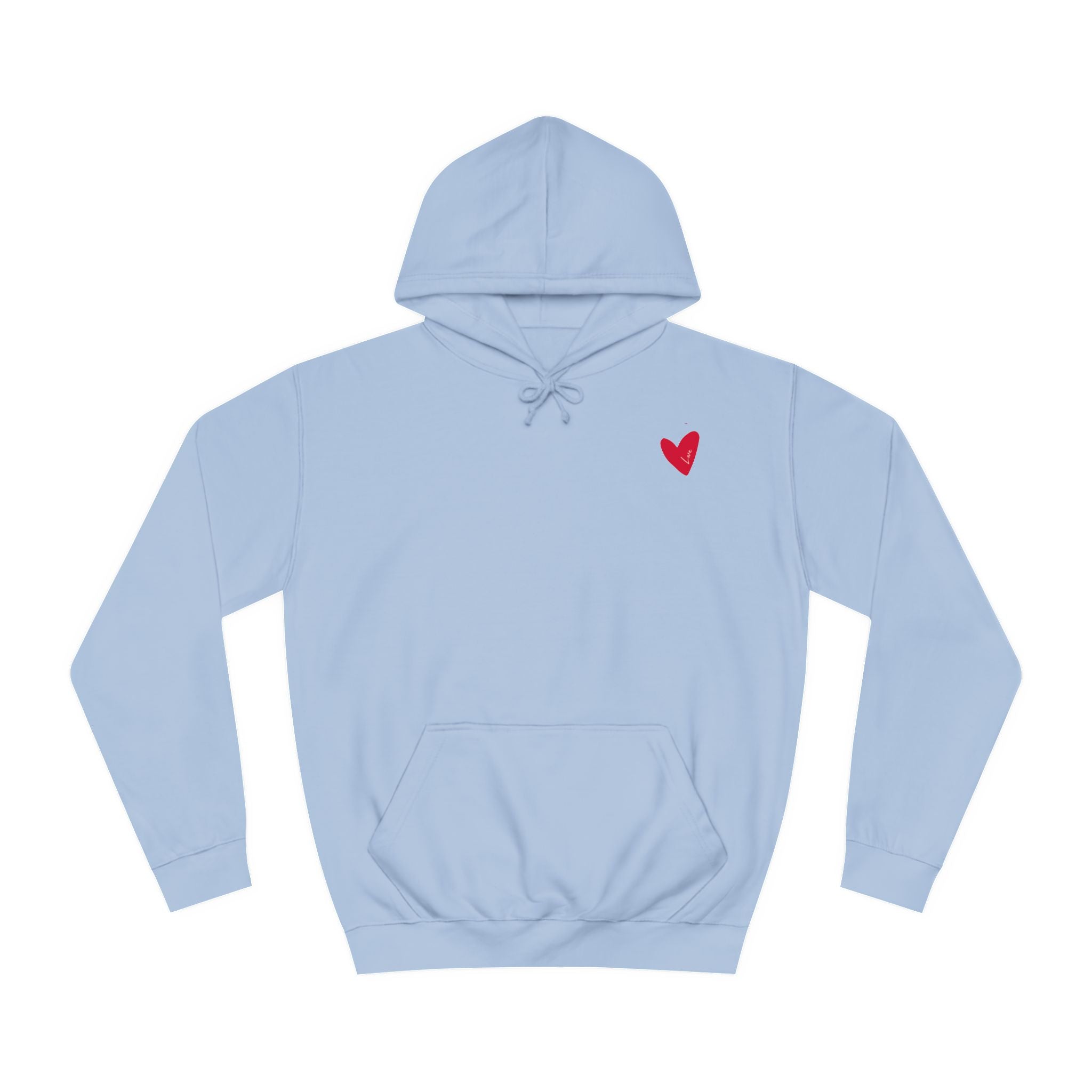 “ How He loves us”, Unisex College Hoodie