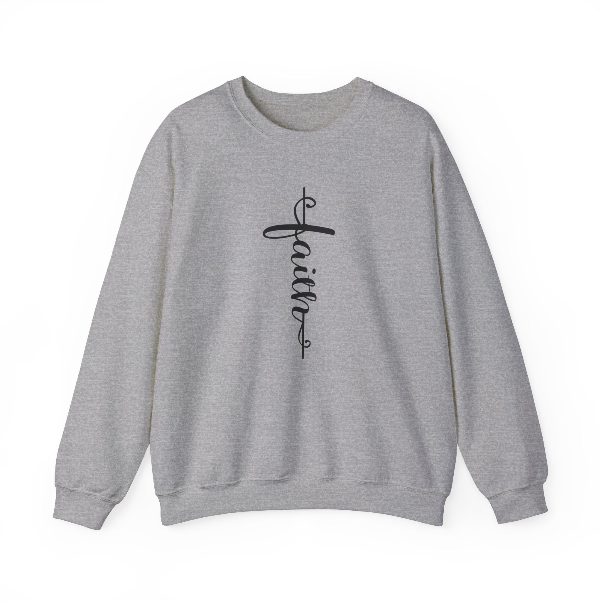 Faith, Unisex Heavy Blend™ Crewneck Sweatshirt