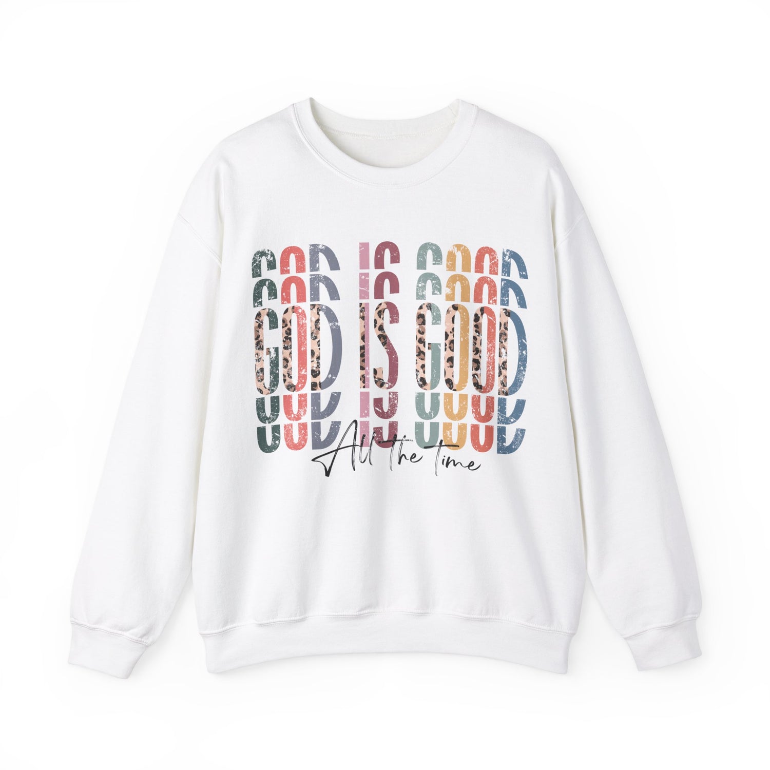 God is good, Unisex Heavy Blend™ Crewneck Sweatshirt