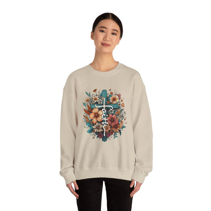 Faith Unisex Heavy Blend™ Crewneck Sweatshirt