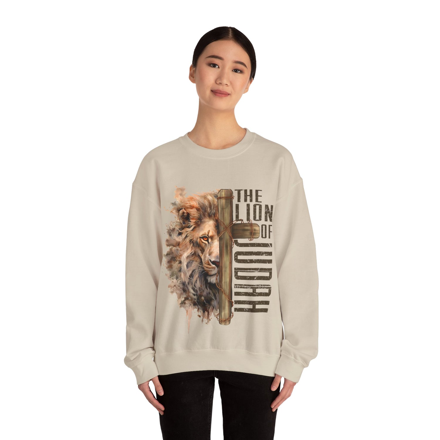 Lion of Judah Unisex Heavy Blend™ Crewneck Sweatshirt