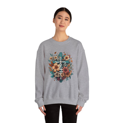 Faith Unisex Heavy Blend™ Crewneck Sweatshirt