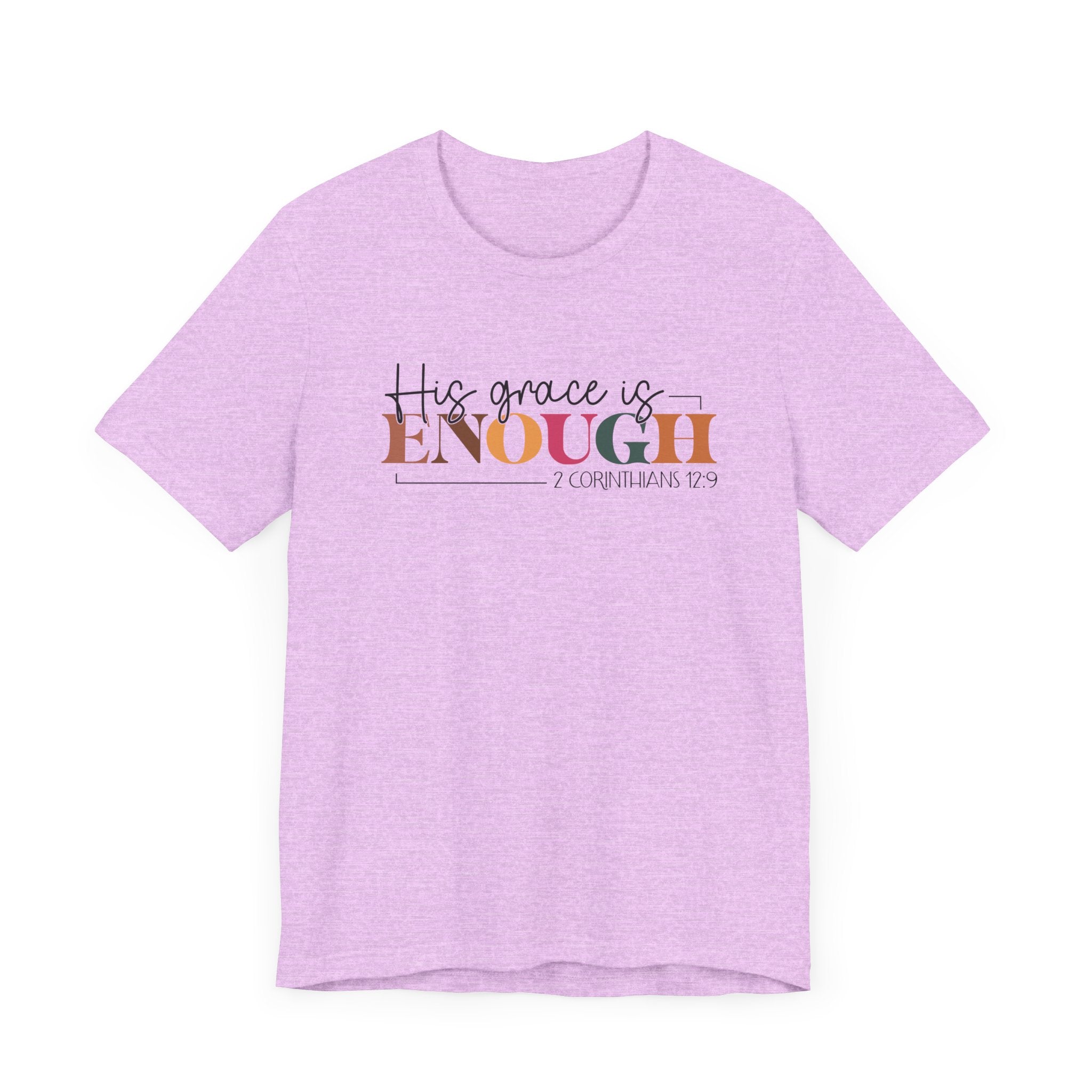 Christian Unisex Tee - His Grace is Enough