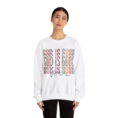 God is good, Unisex Heavy Blend™ Crewneck Sweatshirt