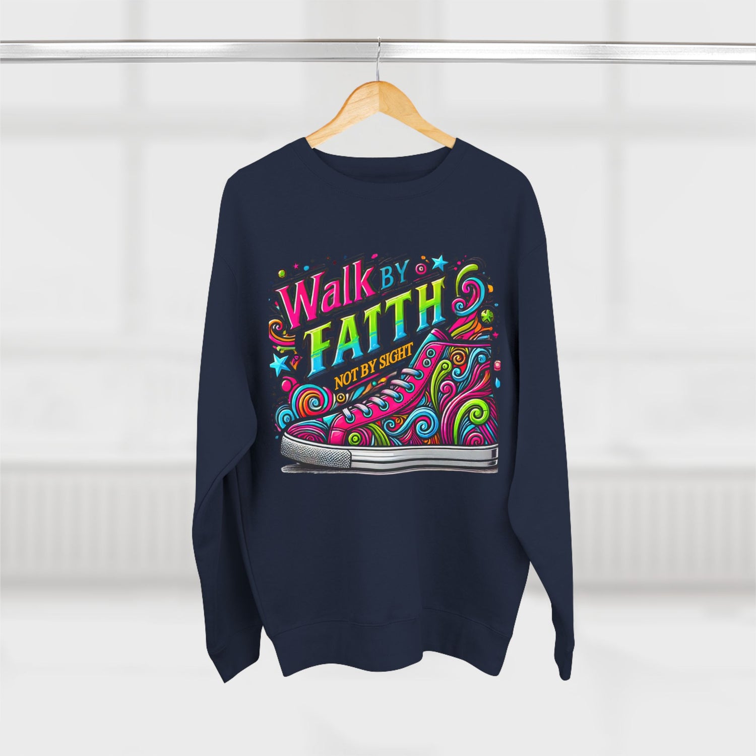 Unisex Crewneck Sweatshirt “ Walk by Faith”