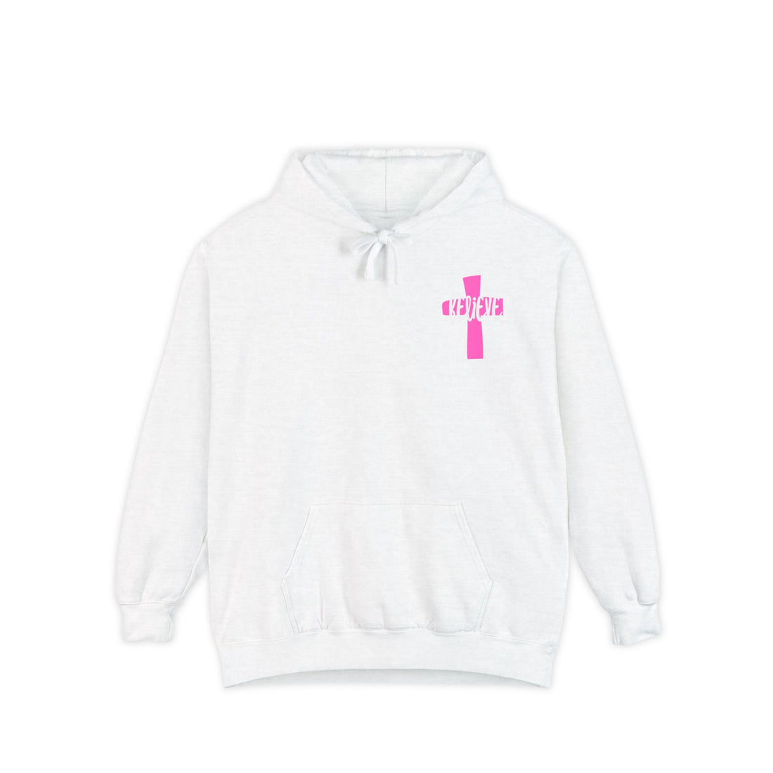 ‘’ walk by Faith” Unisex Garment-Dyed Hoodie