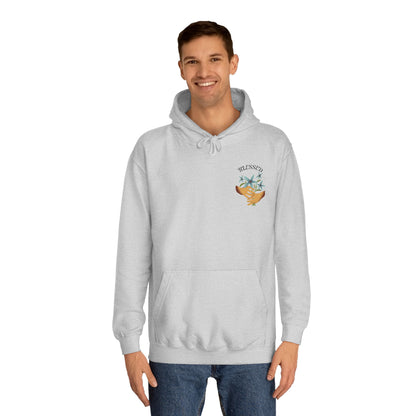 “ On My Way”,Unisex College Hoodie