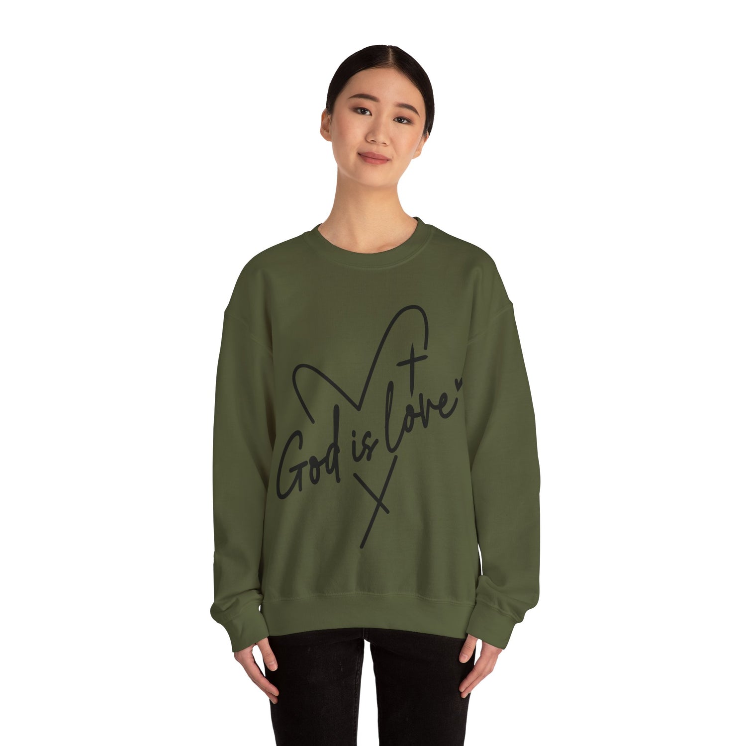 Grateful; Unisex Heavy Blend™ Crewneck Sweatshirt