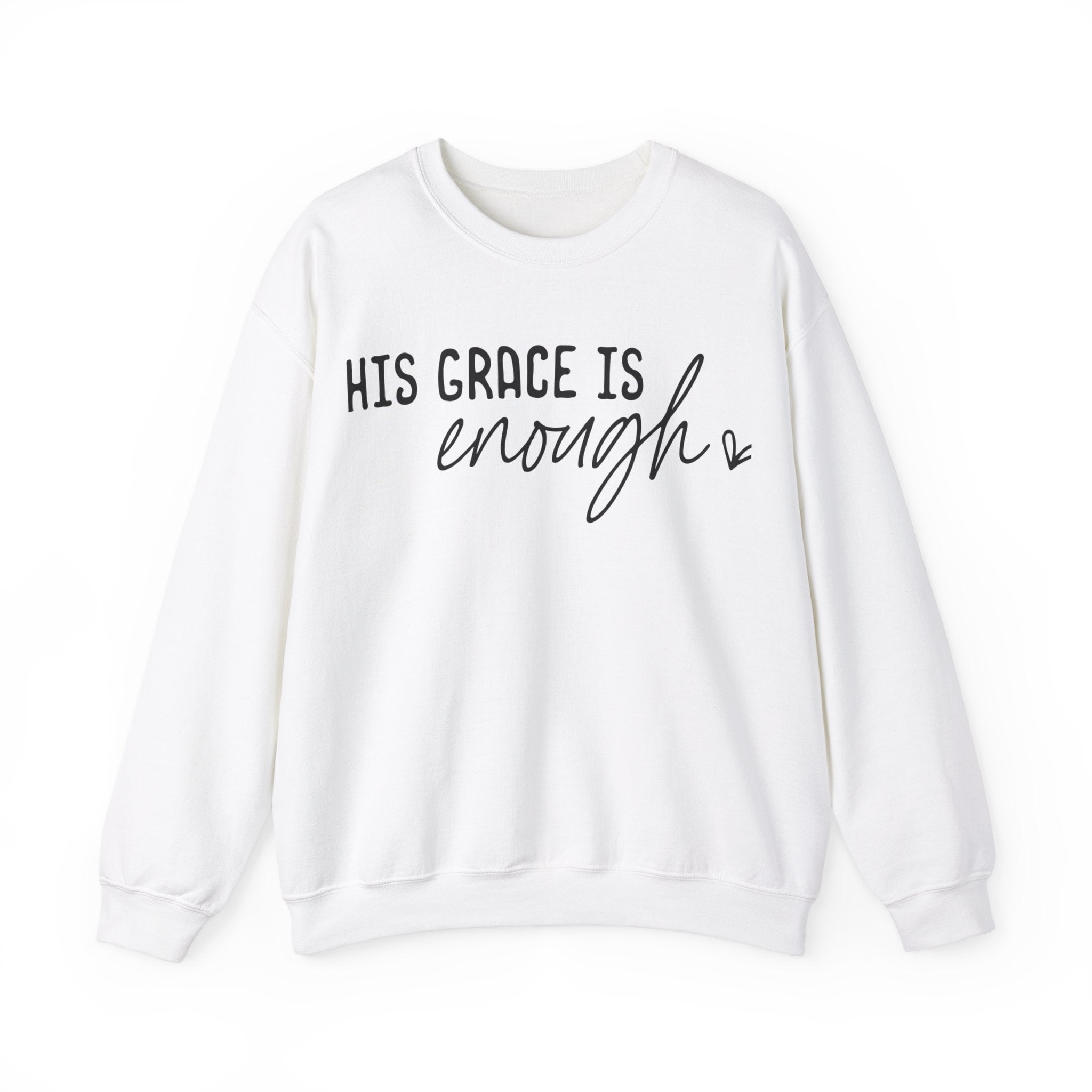 His Grace; Unisex Heavy Blend™ Crewneck Sweatshirt